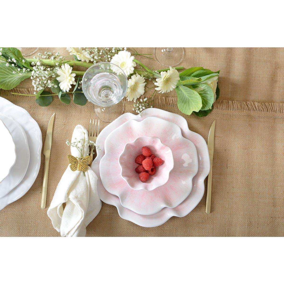 Rosa Dessert in Melamin 23x23x2cm - HomeDesign Knaus