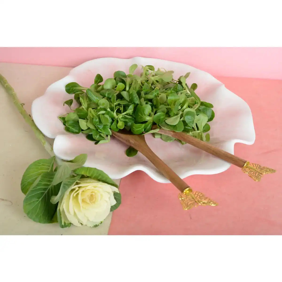 Rosenpräsentationsplatte in Melamin 40x40x5cm - HomeDesign Knaus
