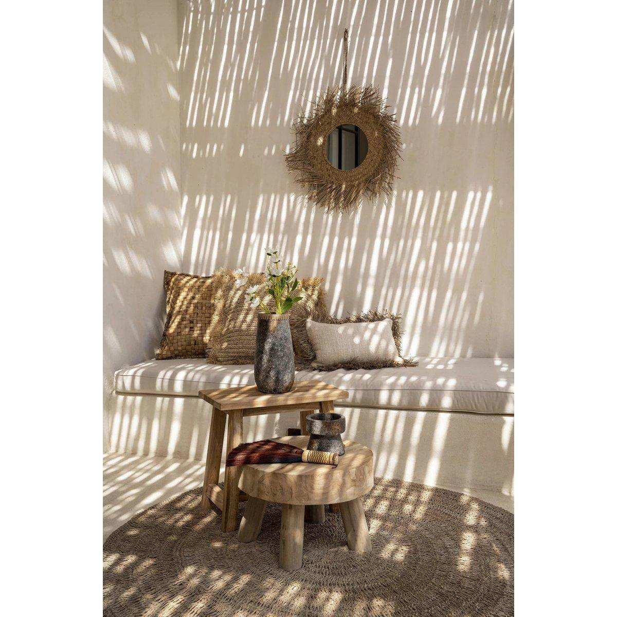 Rotan Spiegel Wandspiegel Natur - HomeDesign Knaus