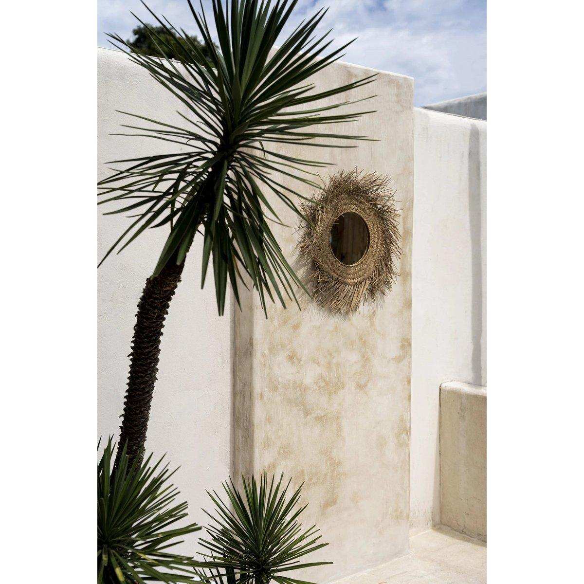 Rotan Spiegel Wandspiegel Natur - HomeDesign Knaus