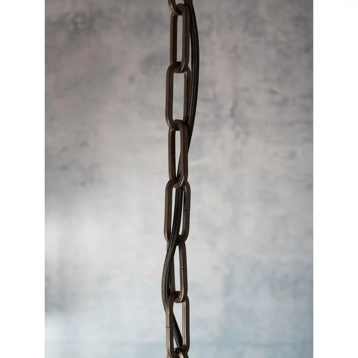 Rustikal Edelstahl Star Burned Steel Hängelampe - HomeDesign Knaus