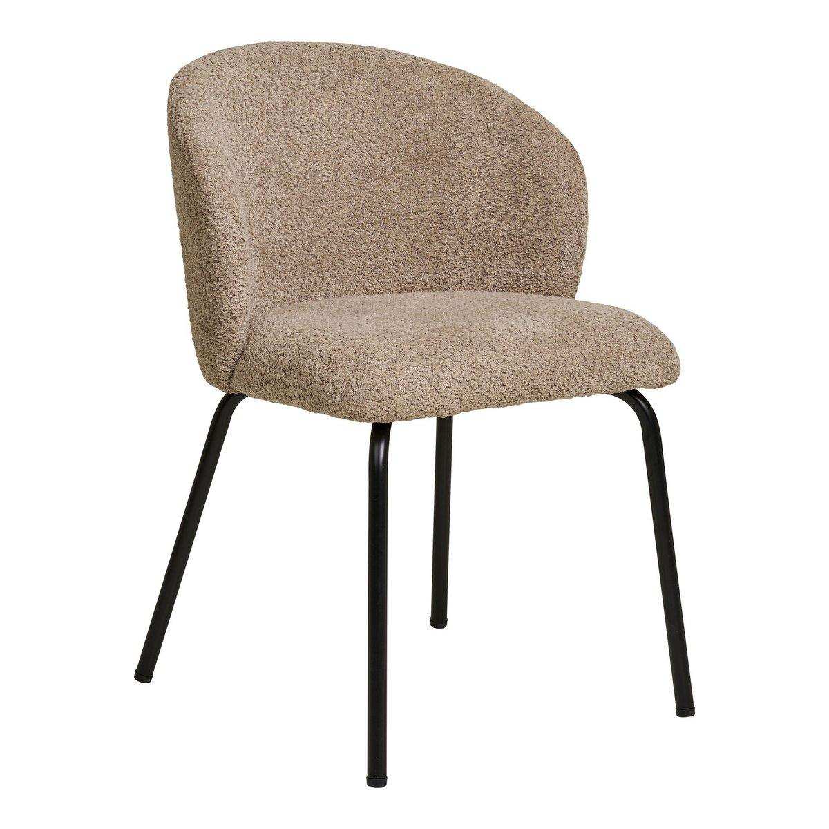 Safira Esszimmerstuhl – Beige, 58 x 56 x 79 cm – 2er-Set - HomeDesign Knaus