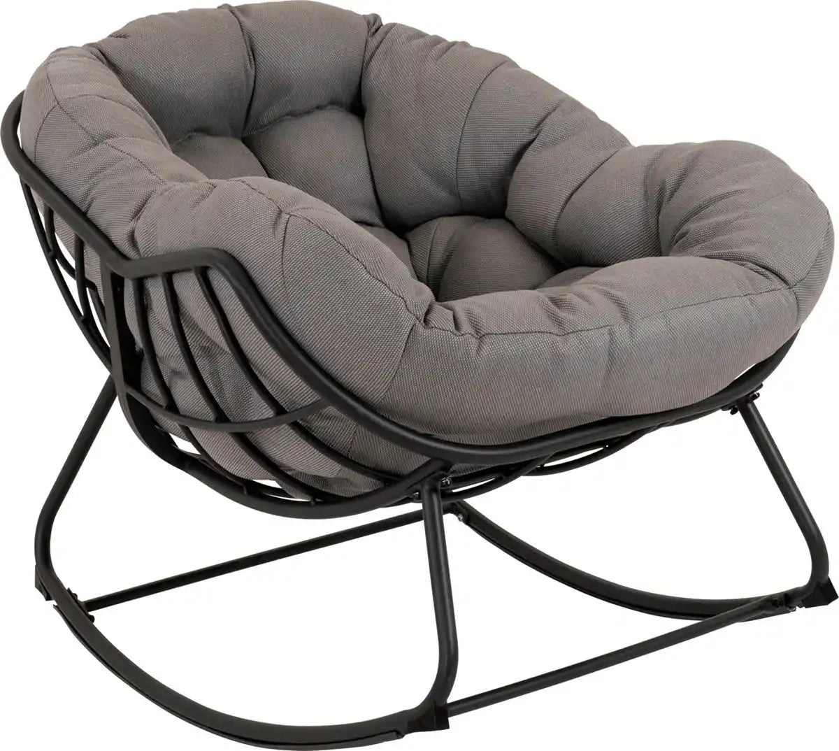 Schaukelstuhl Relaxstuhl Cozy Stone gemütlich Relassessel - HomeDesign Knaus
