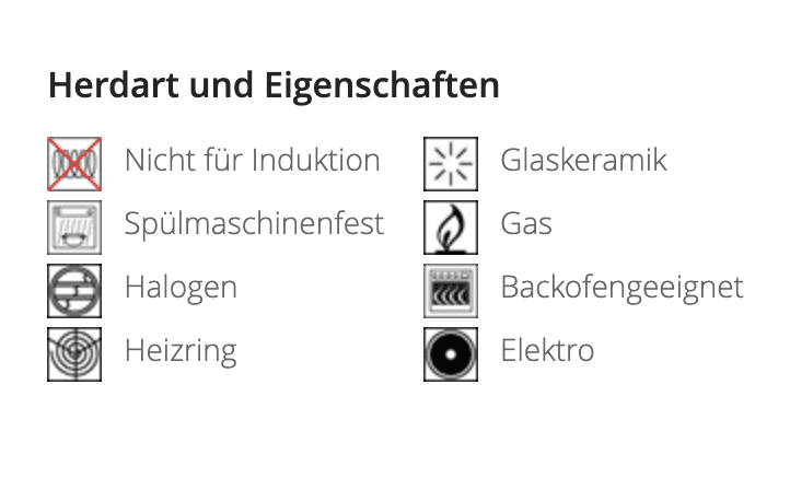Schmorpfanne mit Deckel Handgegossen Ofenfest Fettfreies Braten Classic - HomeDesign Knaus