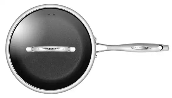Schmorpfanne mit Deckel Mehrschichtmaterial Ofenfest Fettfreies Braten HaptIQ - HomeDesign Knaus
