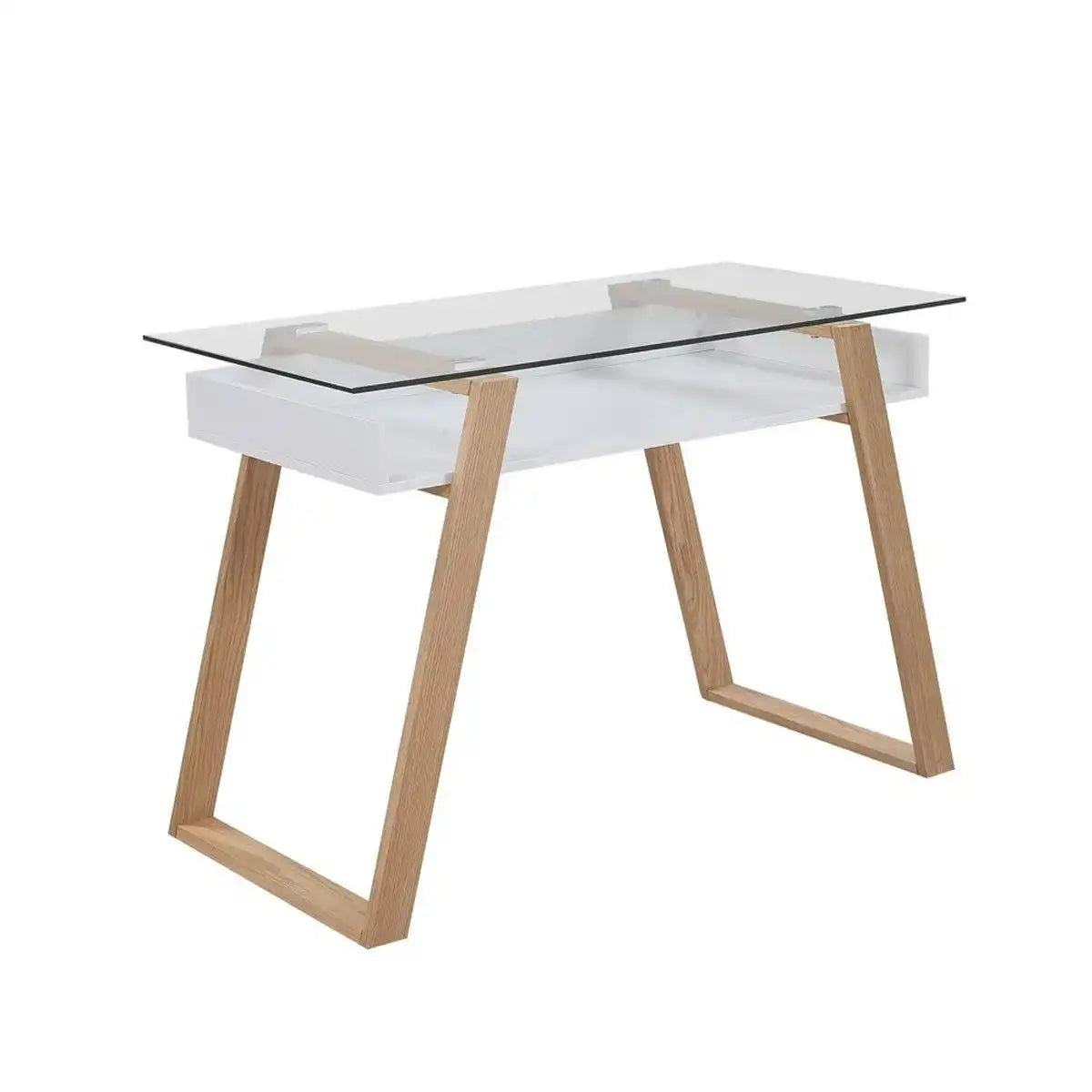 Schreibtisch 110x55x75 cm weiß - HomeDesign Knaus