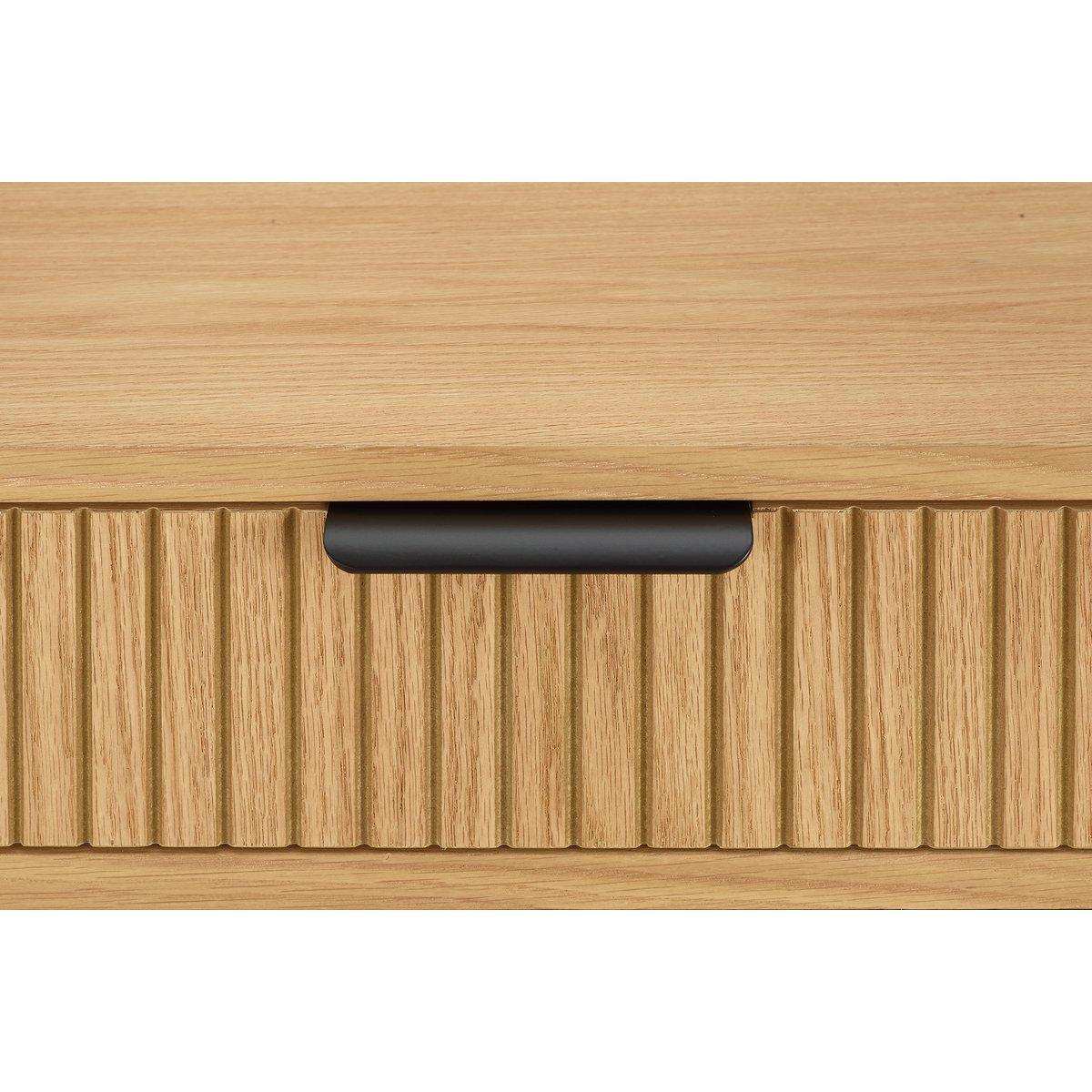 Schreibtisch 120x60 cm Eiche Echtholzfurnier - HomeDesign Knaus