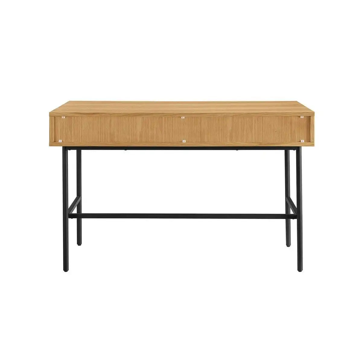 Schreibtisch 120x60 cm Eiche Echtholzfurnier - HomeDesign Knaus