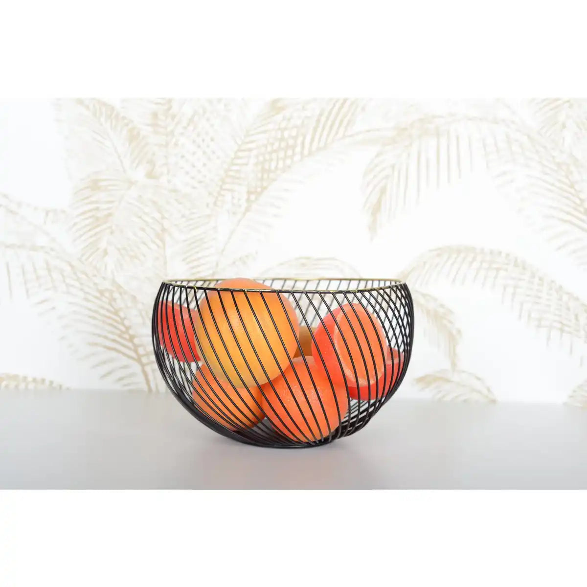 Schwarzfruchtkorb Grenze Doree 22,5x22.5x14,5 cm - HomeDesign Knaus