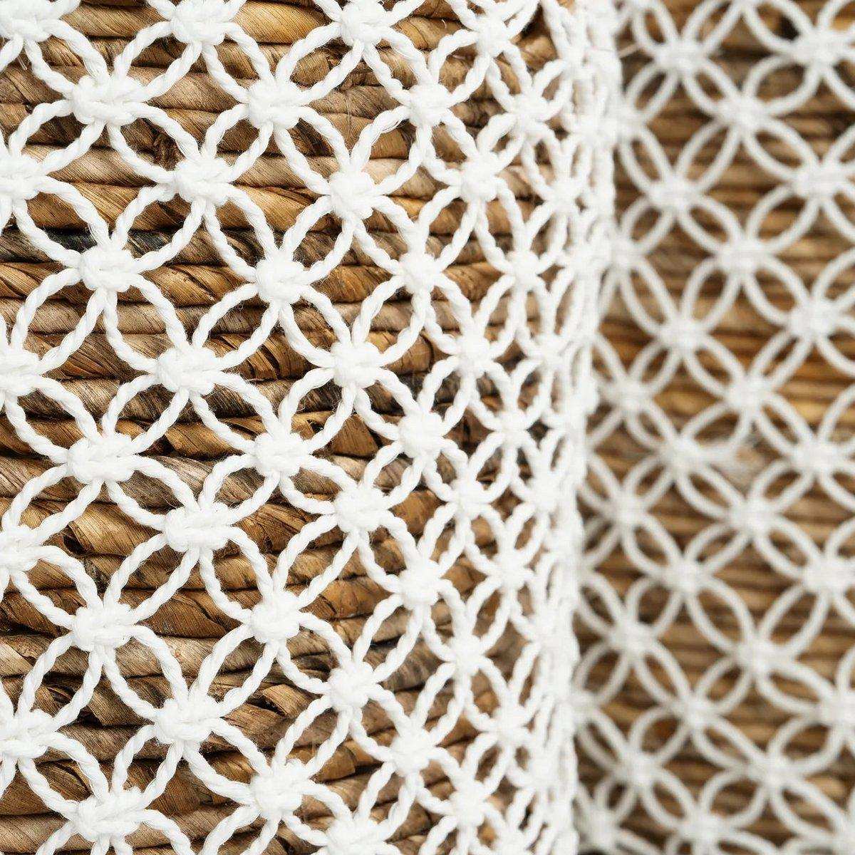 Seegras NaturMakramee Korb Aufbewahrungskorb - HomeDesign Knaus