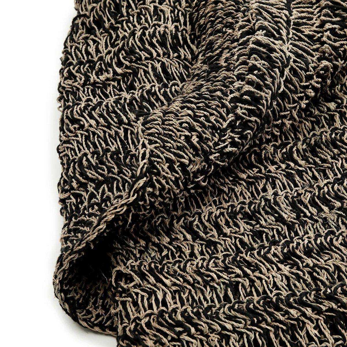 Seegrasteppich - Naturschwarz 100 cm - HomeDesign Knaus