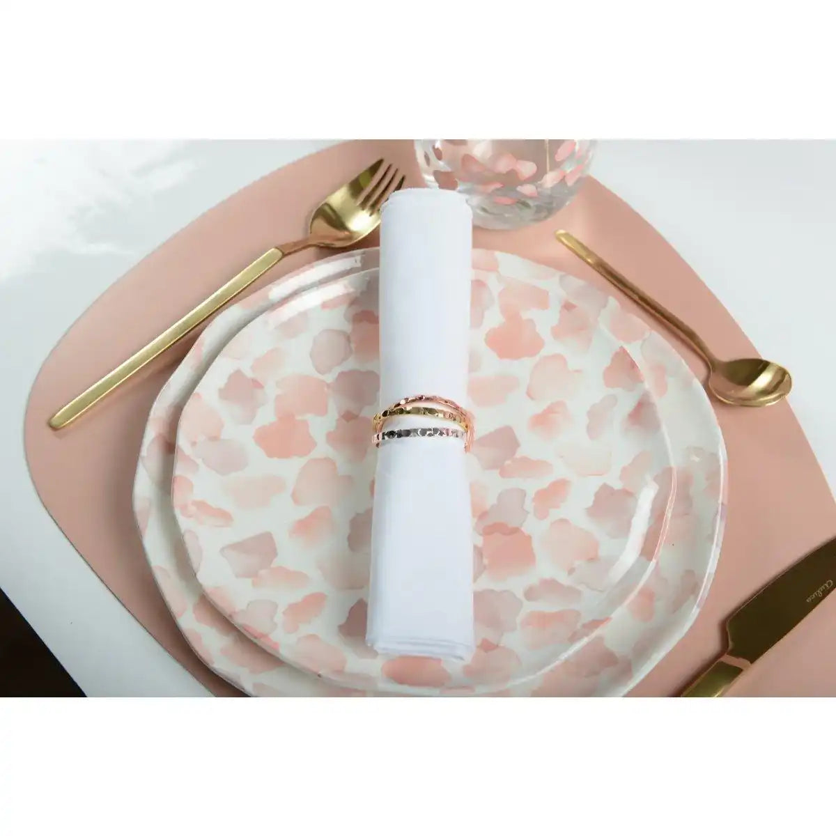 SERVIETTENRINGE 3 STREIFEN - 4ER SET - HomeDesign Knaus