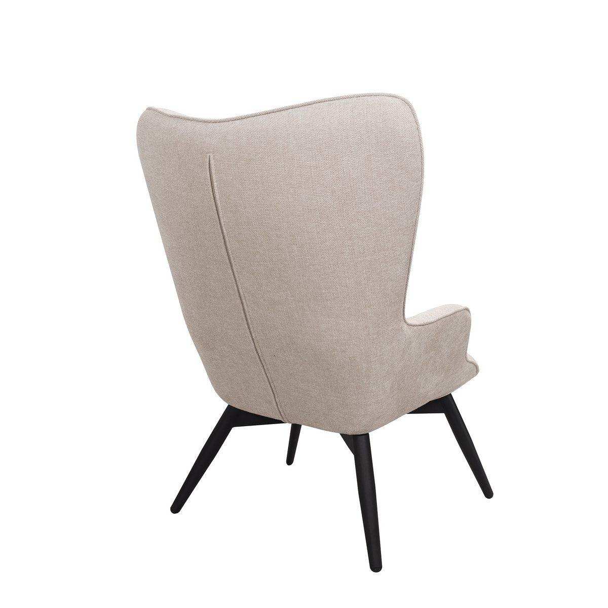 Sessel Beige Strukturstoff - HomeDesign Knaus