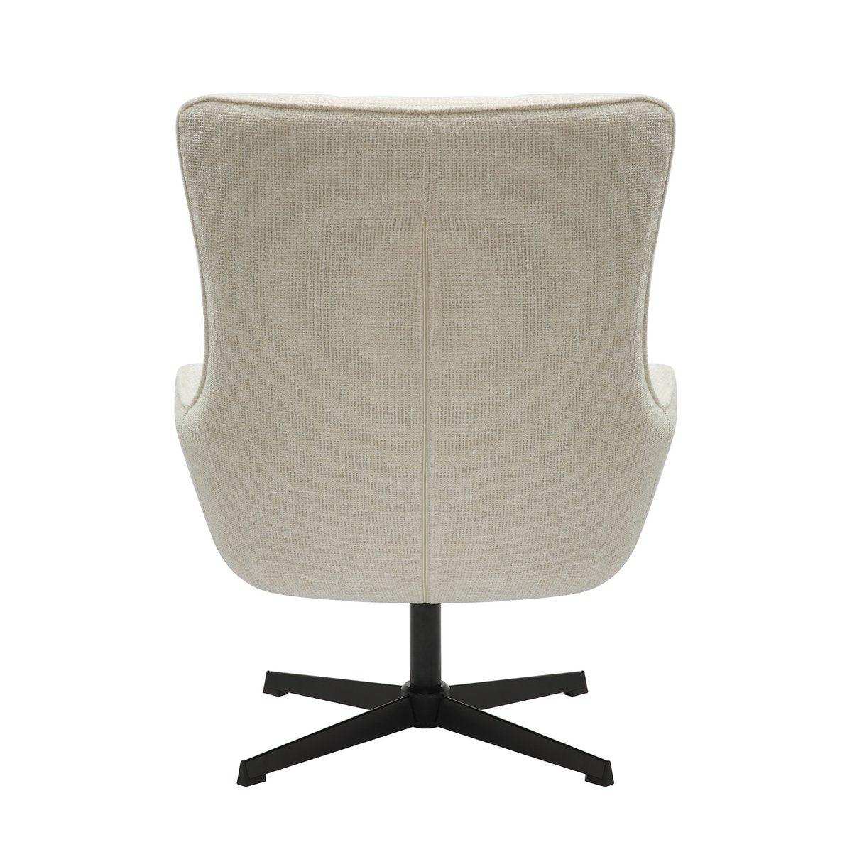 Sessel Chenillestoff Beige - HomeDesign Knaus