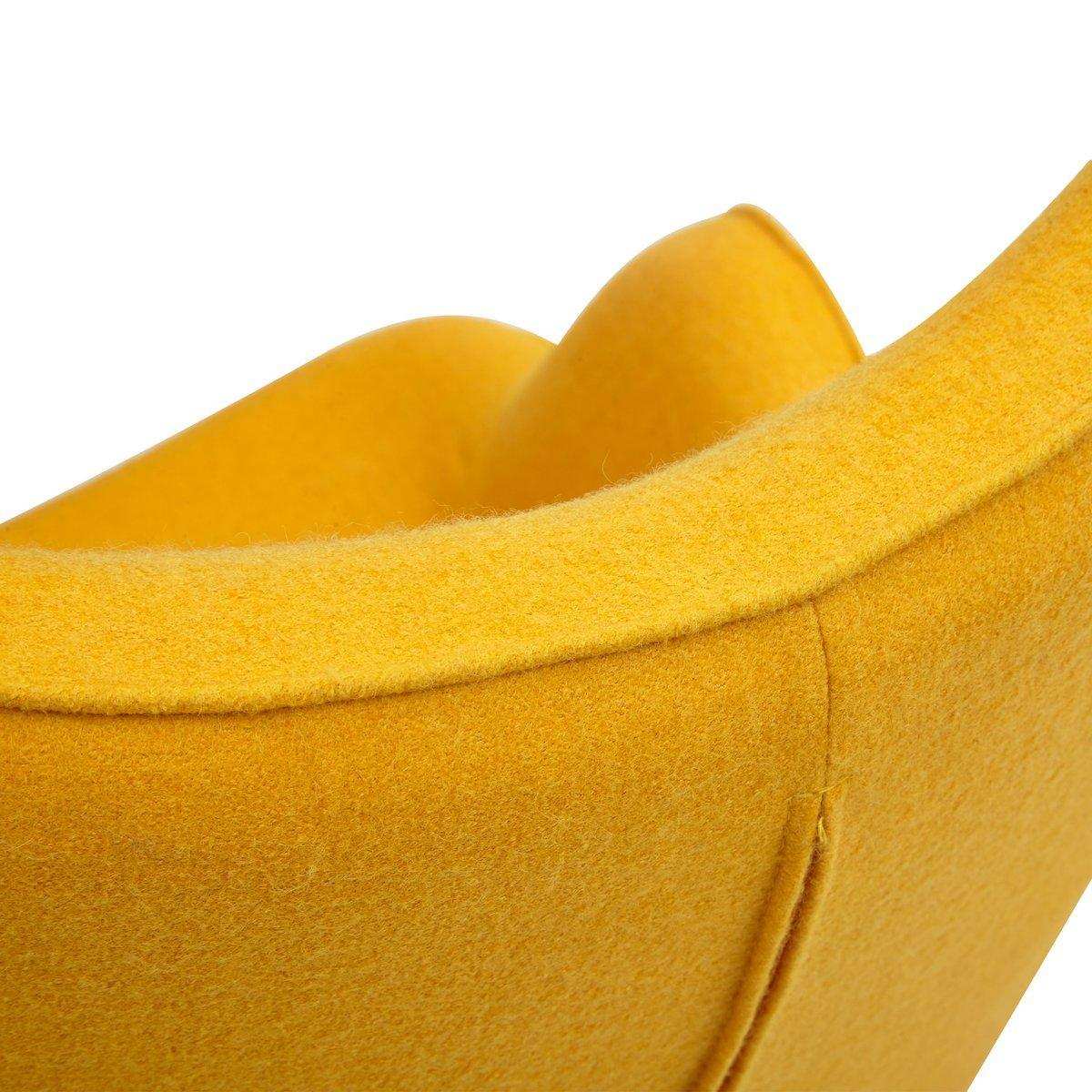 Sessel gelb Webstoff - HomeDesign Knaus