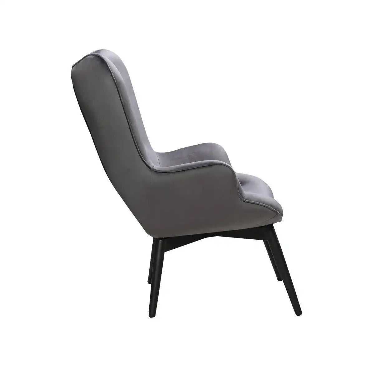 Sessel Grau Samt - HomeDesign Knaus