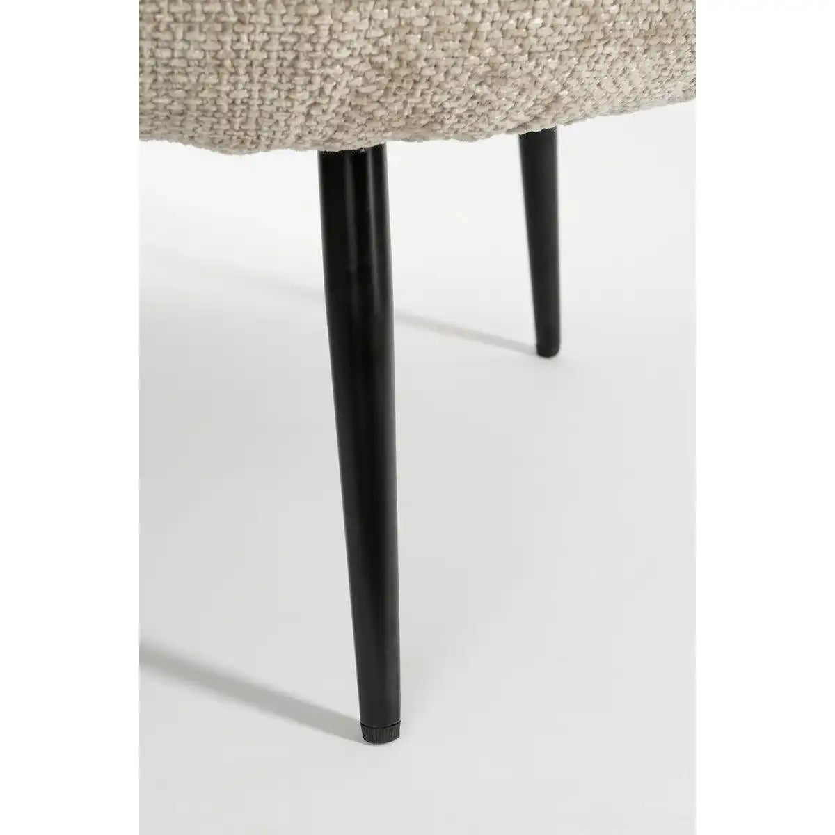 Sessel – L74 x B80 x H69 cm – Hellgrau - HomeDesign Knaus