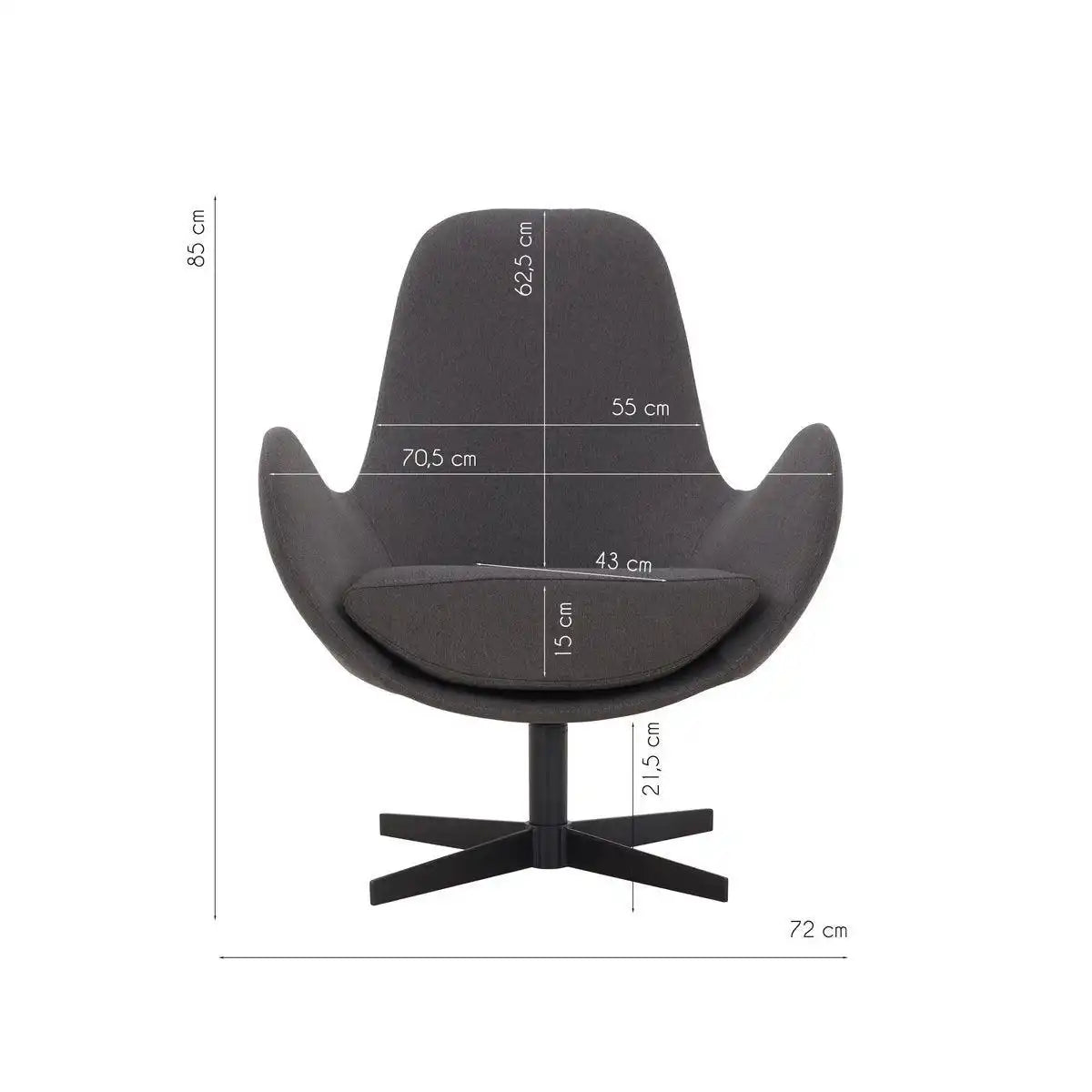 Sessel mit Drehfunktion - HomeDesign Knaus