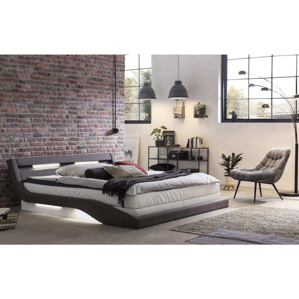 Sessel XXL Samt grau Metall schwarz - HomeDesign Knaus