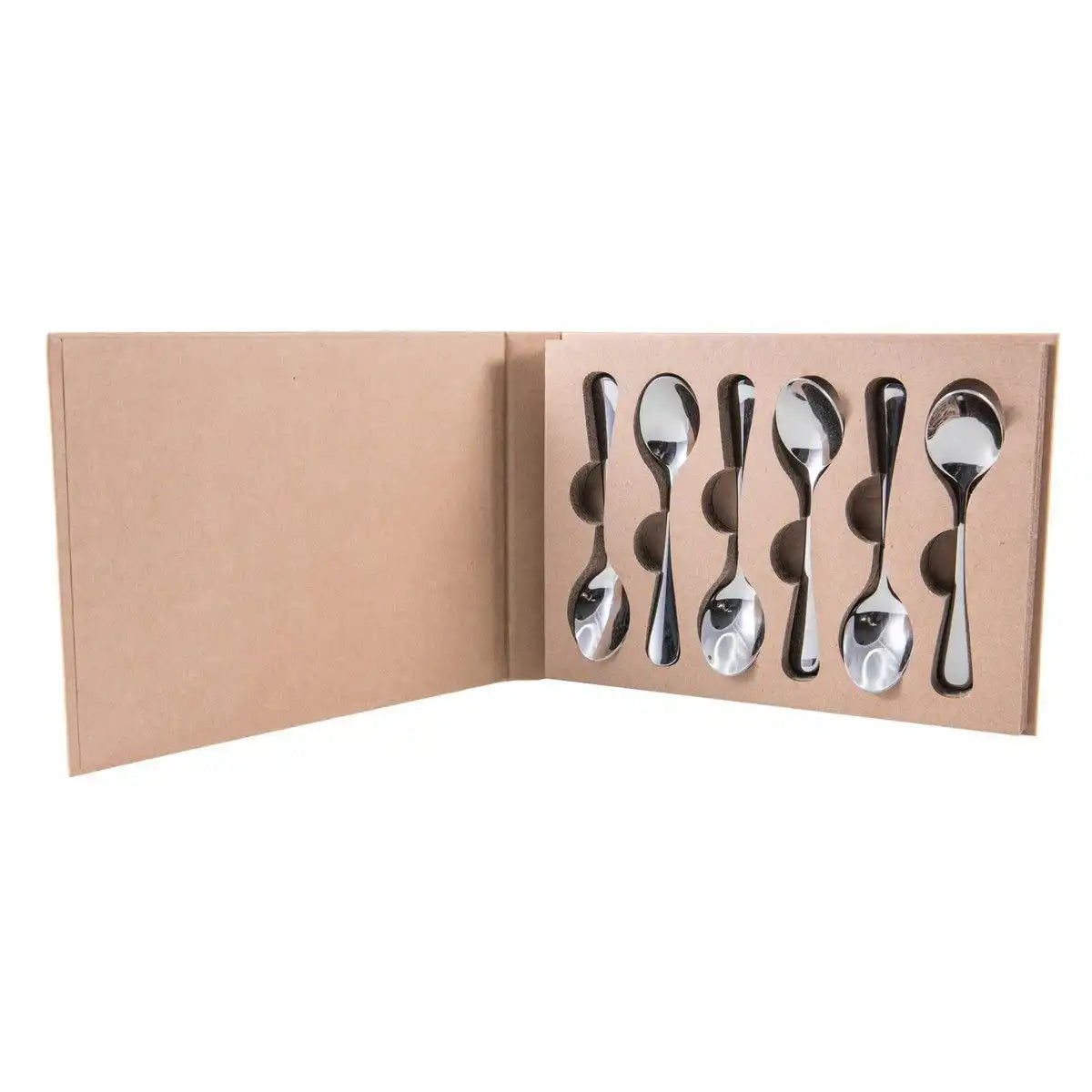 SET 6 EDELSTAHLLÖFFEL - HomeDesign Knaus