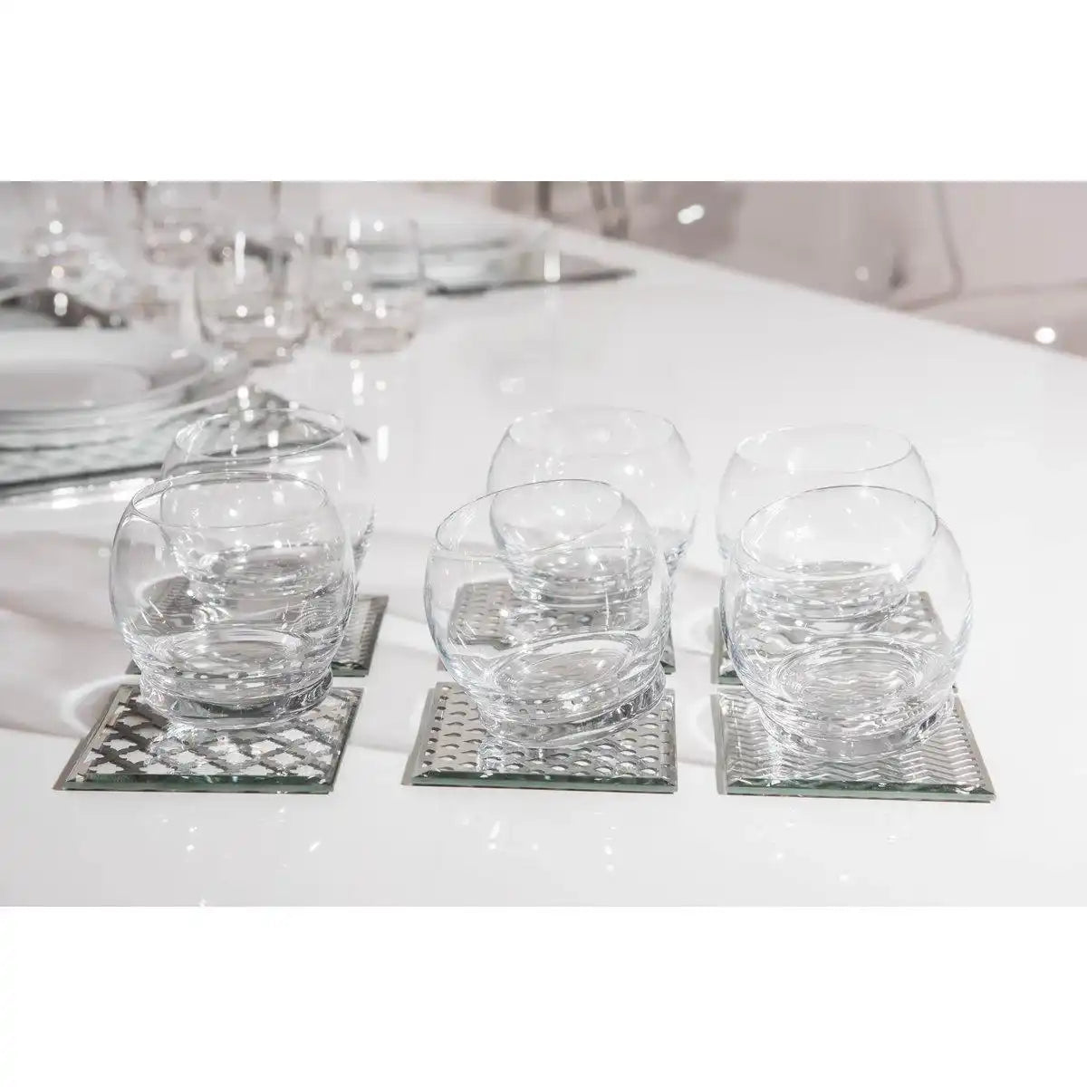 SET 6 GLÄSER CULBUTO TRANSPARENT 390 ML - HomeDesign Knaus