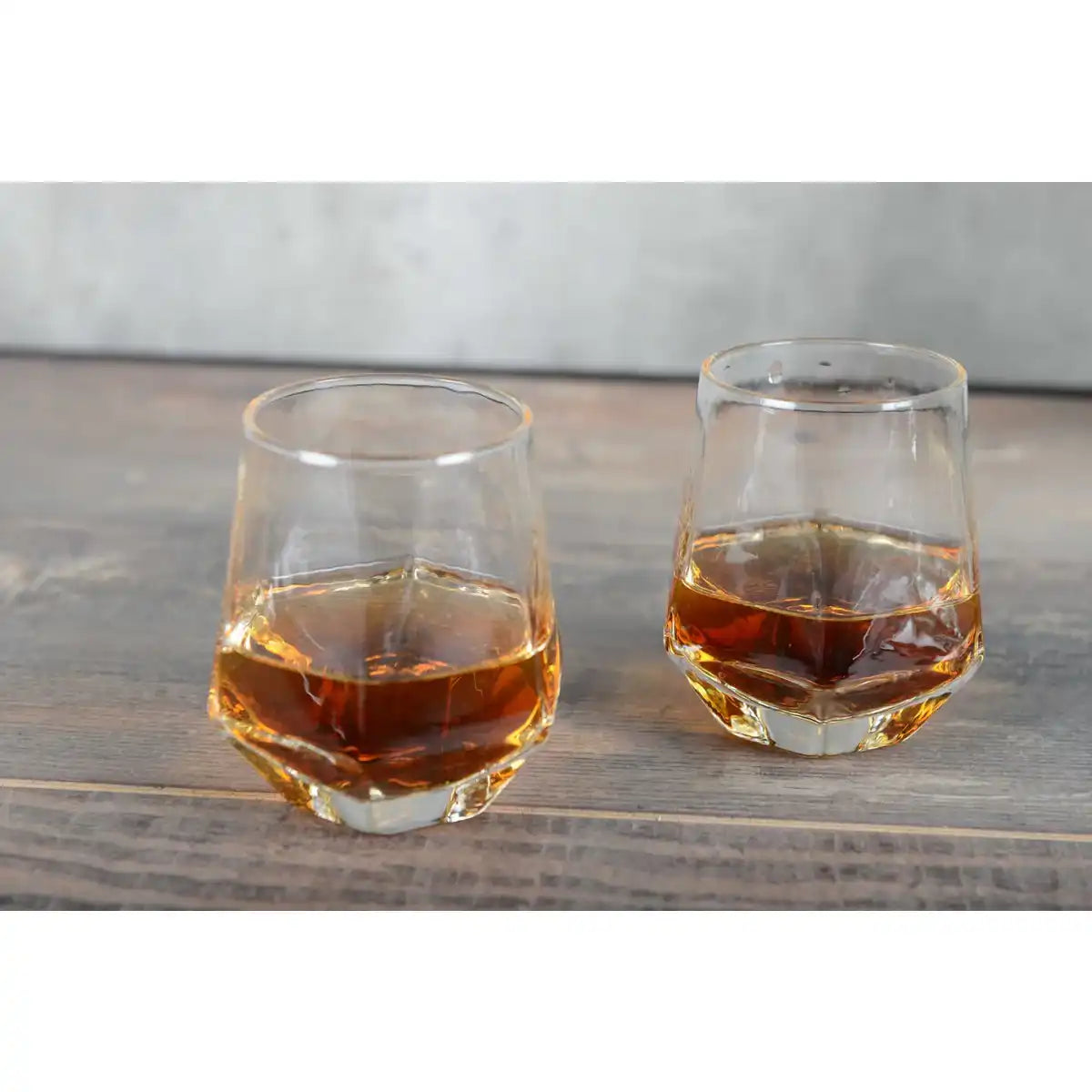 Set von 2 Whisky Facettenbrillen - HomeDesign Knaus