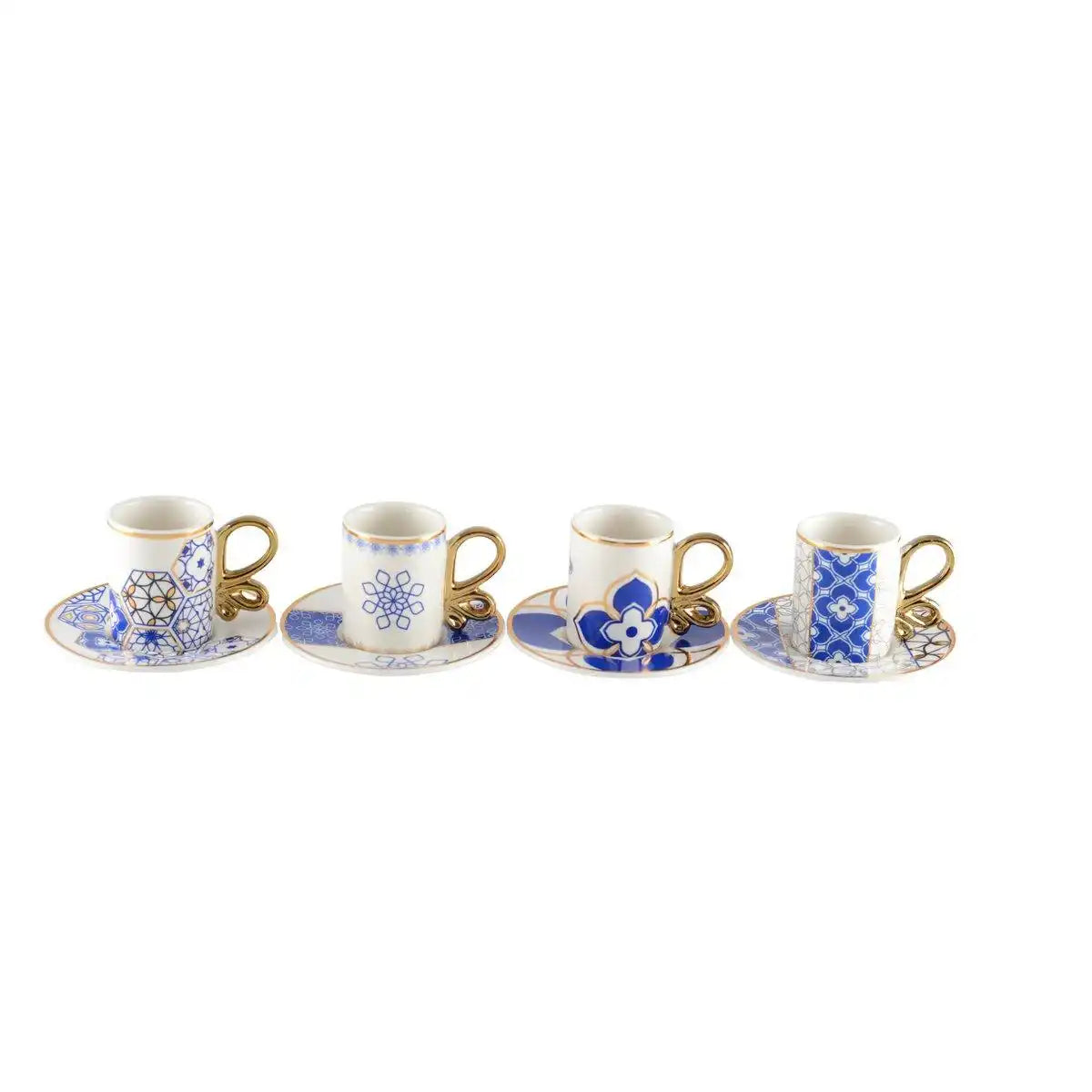 Set von 4 Kuchenbechern und Empire -Untermaterial - HomeDesign Knaus