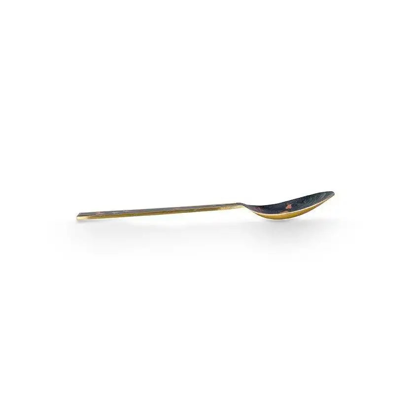 Set/4 Löffel, emailliert, Berry Blues, 14,5 cm - HomeDesign Knaus