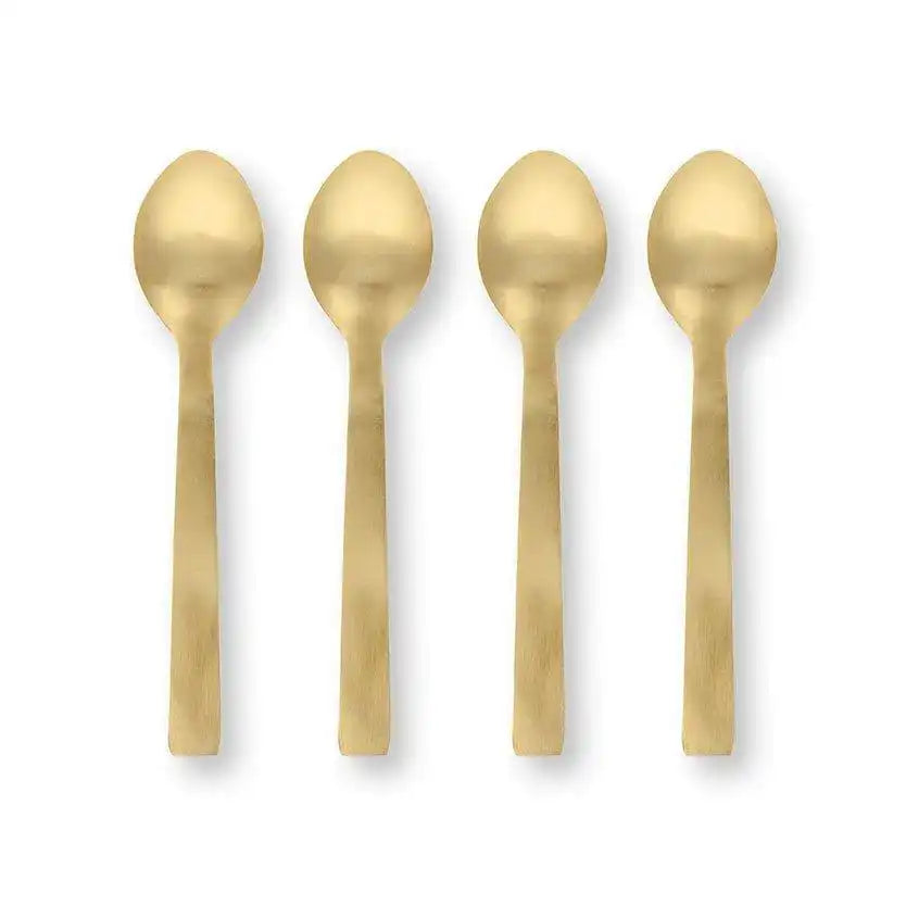 Set/4 Löffel, emailliert, Berry Blues, 14,5 cm - HomeDesign Knaus