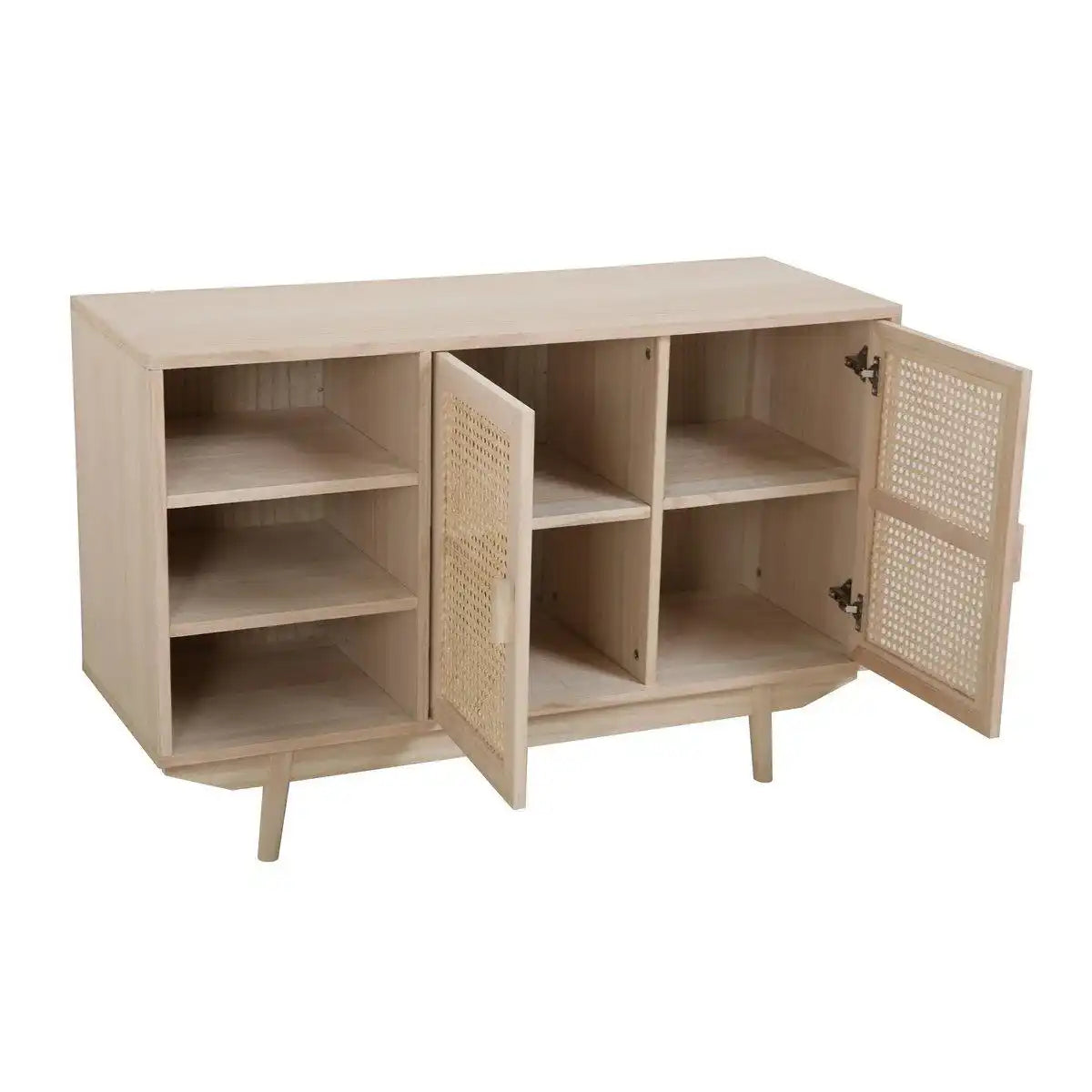 Sideboard 100x36 cm Rattangeflecht - HomeDesign Knaus