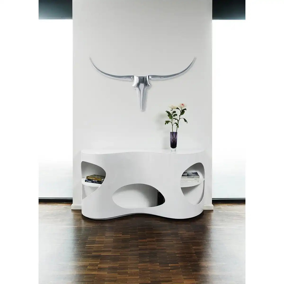 Sideboard 150x40x75 cm weiß - HomeDesign Knaus