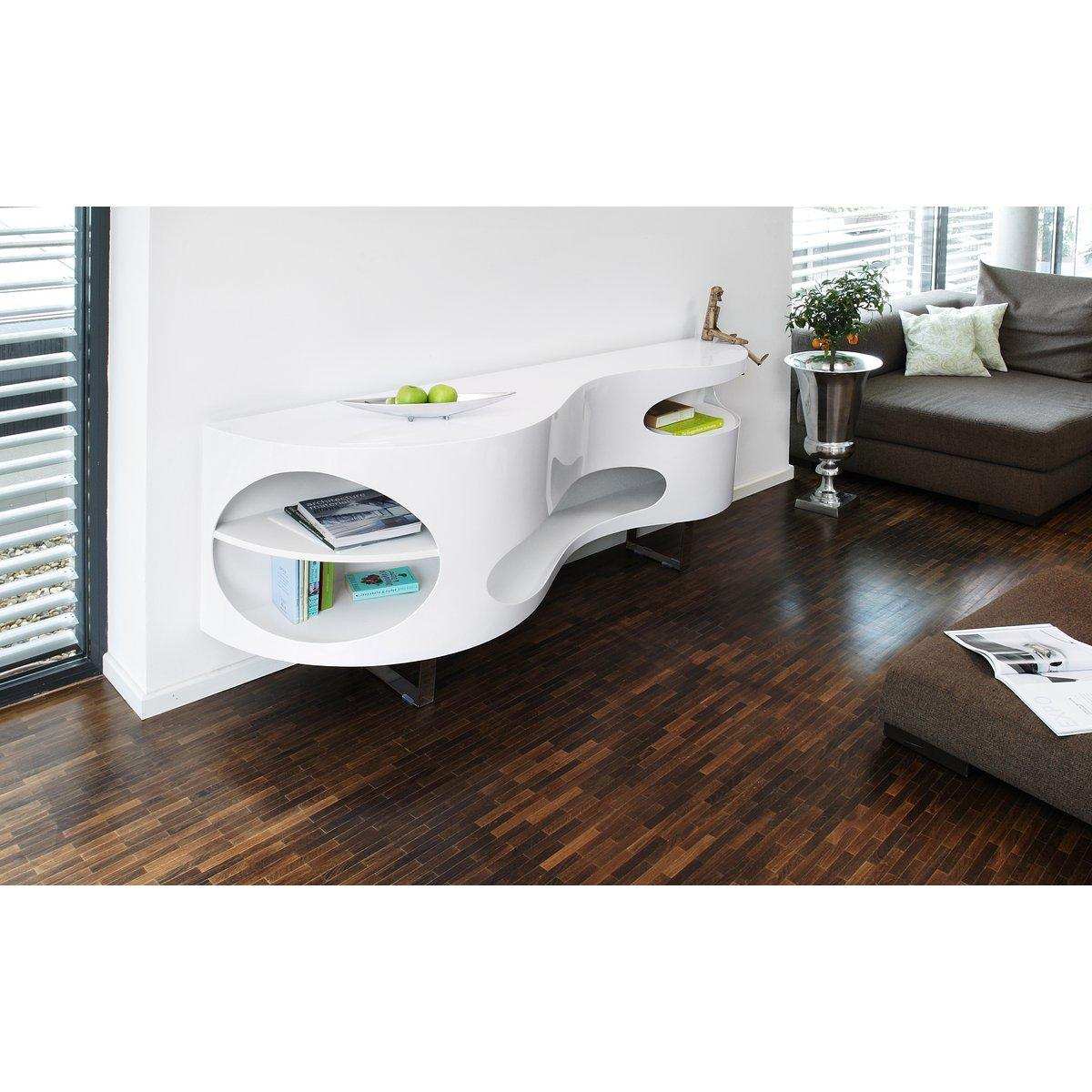 Sideboard 200x50x75 cm weiß - HomeDesign Knaus