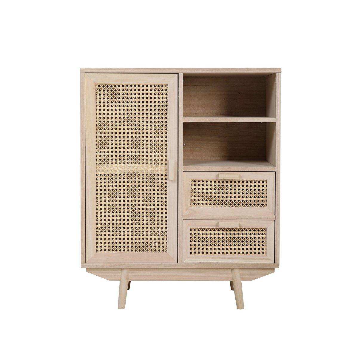 Sideboard 70x36 cm Rattangeflecht - HomeDesign Knaus
