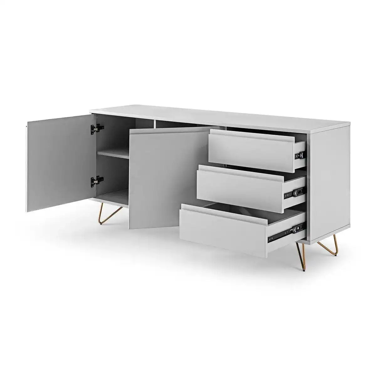 Sideboard mit 2 Türen und 3 Schubladen - HomeDesign Knaus