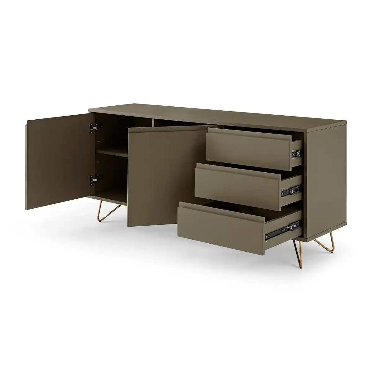 Sideboard mit 2 Türen und 3 Schubladen - HomeDesign Knaus
