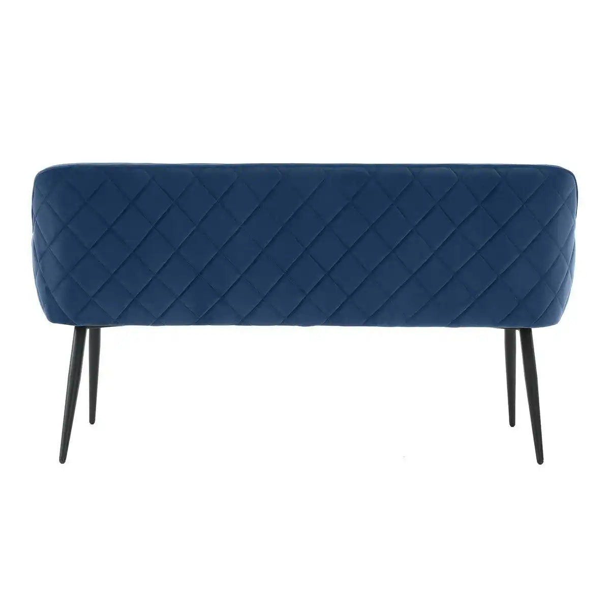 Sitzbank 160 cm Samt Blau - HomeDesign Knaus