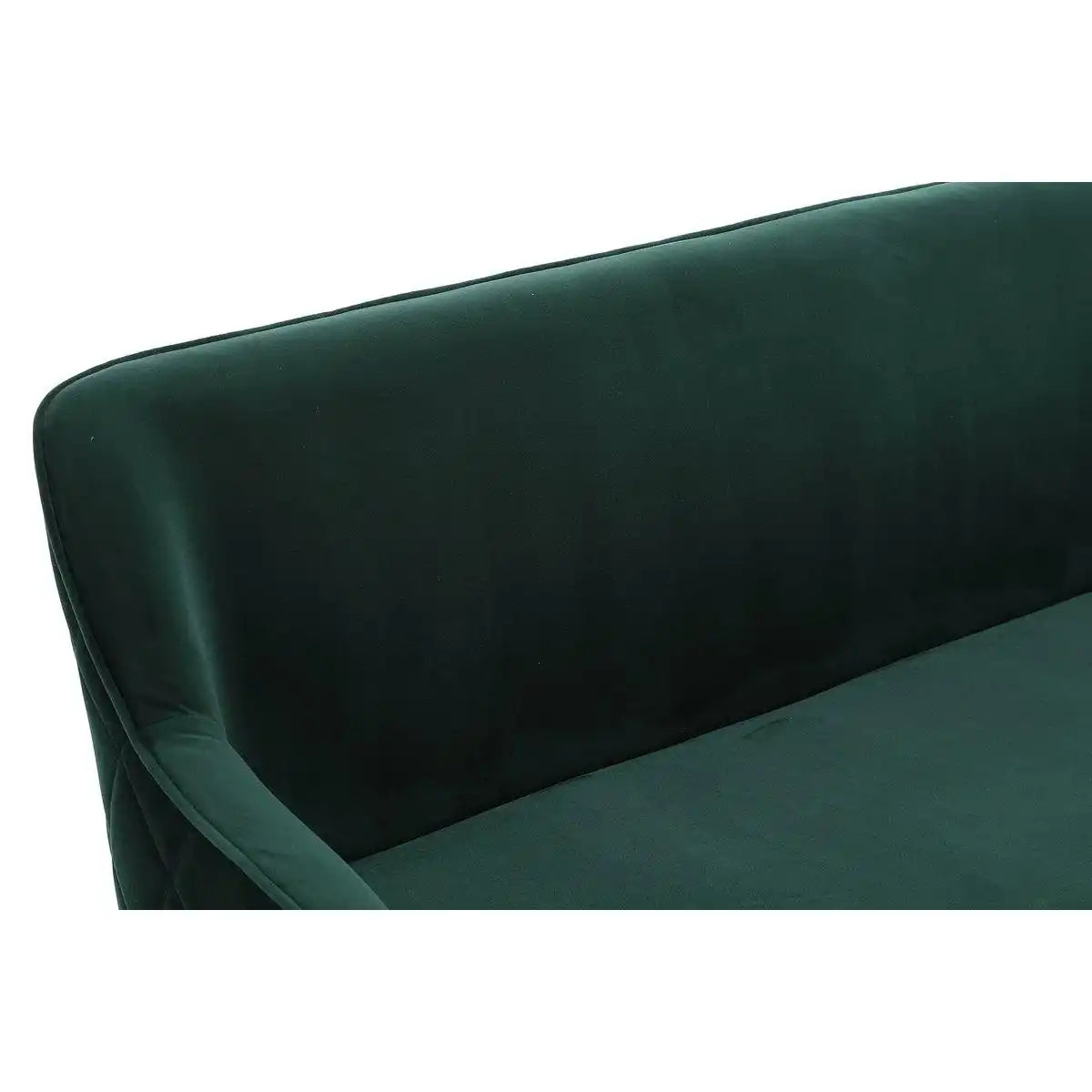Sitzbank 160 cm Samt Tannengrün - HomeDesign Knaus