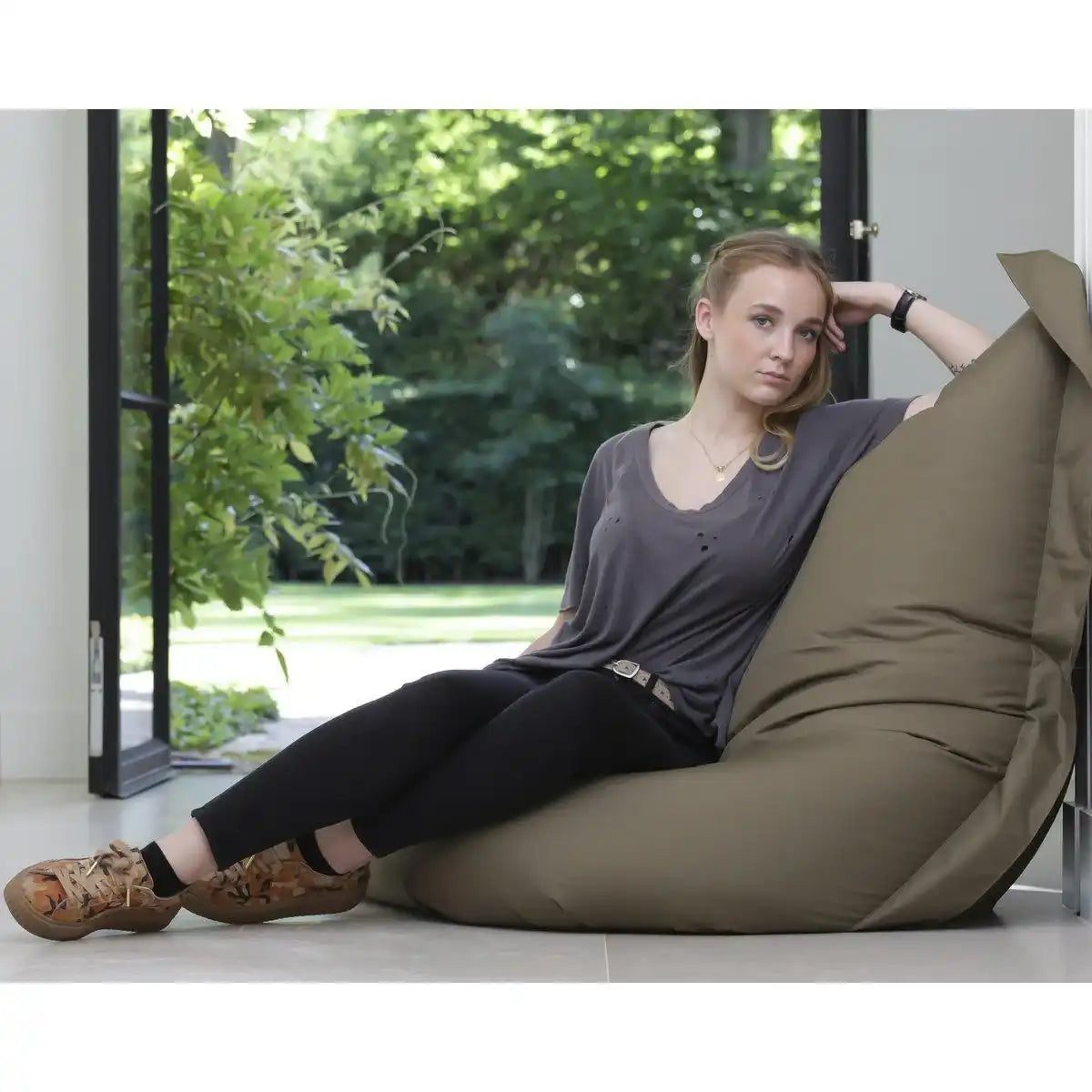 SITZBEUTEL - kaki - HomeDesign Knaus