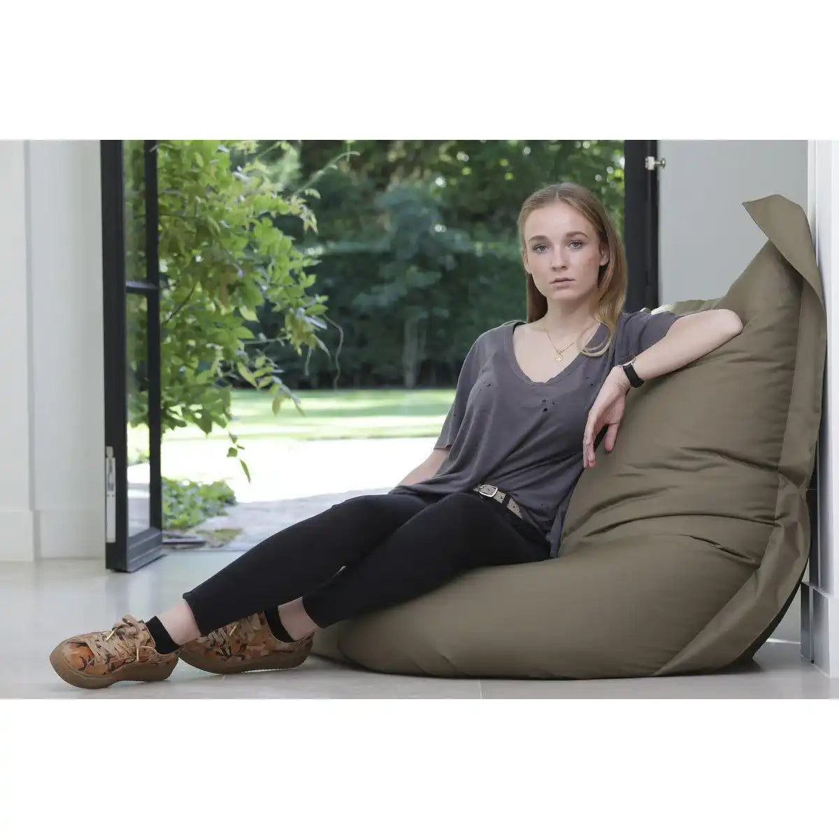 SITZBEUTEL - kaki - HomeDesign Knaus