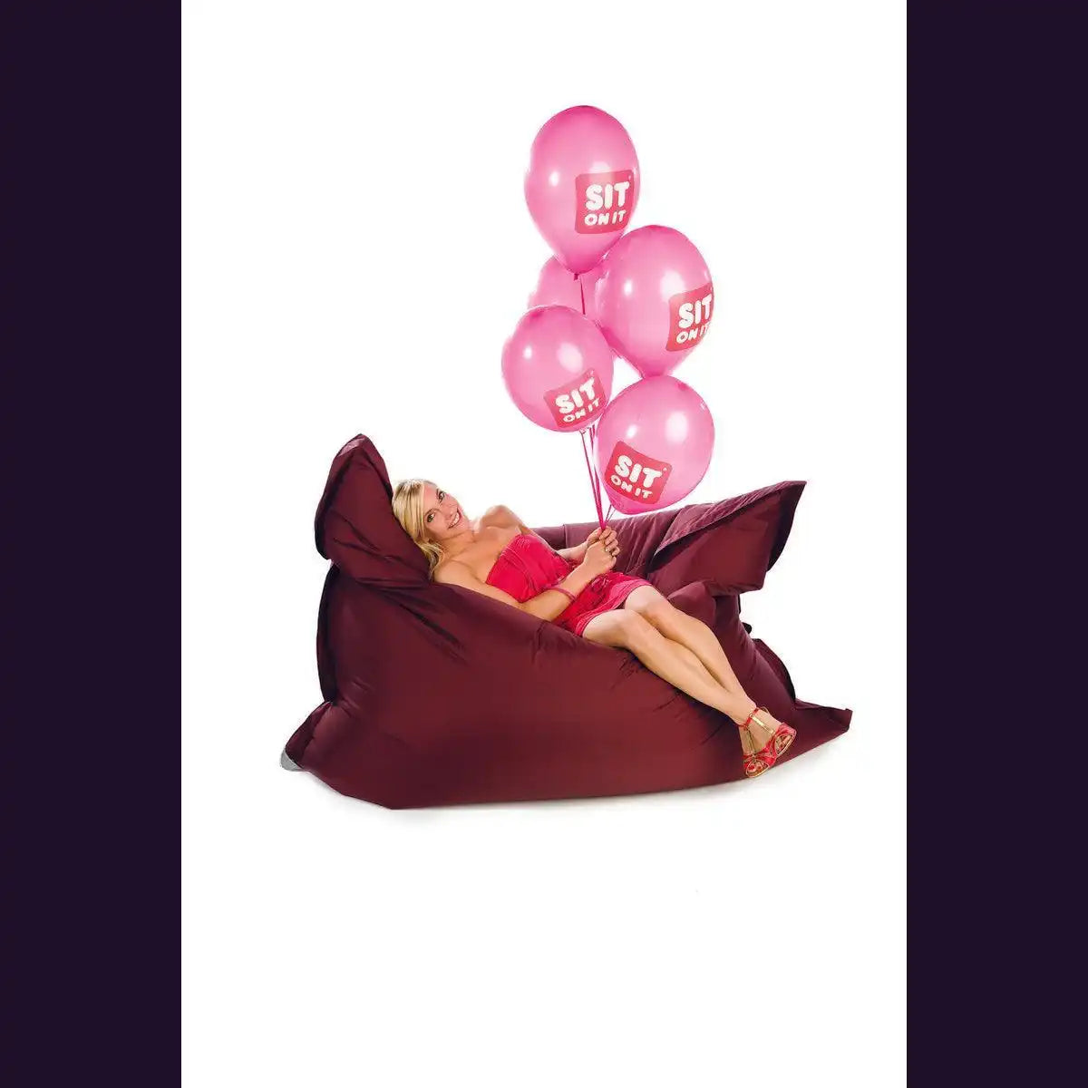 SITZSACK - bordeaux - HomeDesign Knaus