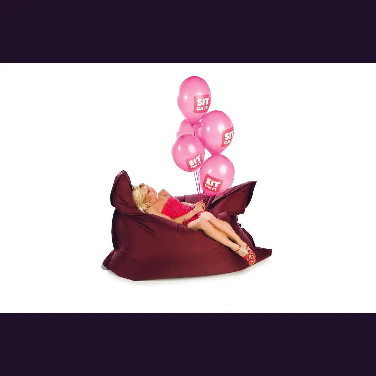 SITZSACK - bordeaux - HomeDesign Knaus