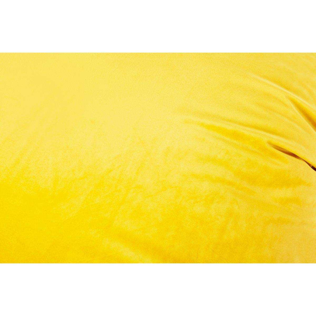 SITZSACK SAMT - altgelb - HomeDesign Knaus