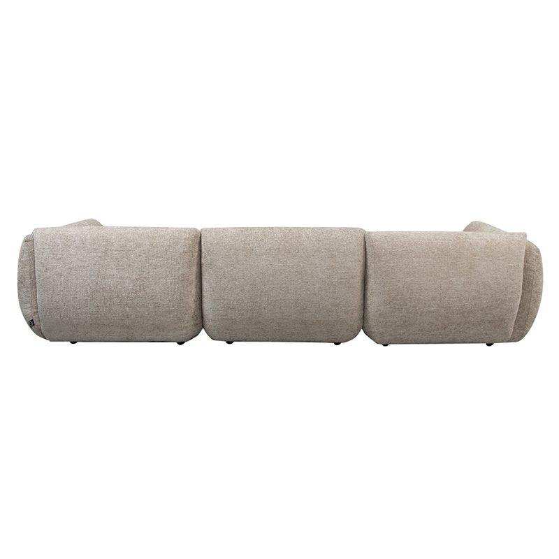 Sofa Amsterdam 4-Sitzer + Ottomane Latte - HomeDesign Knaus