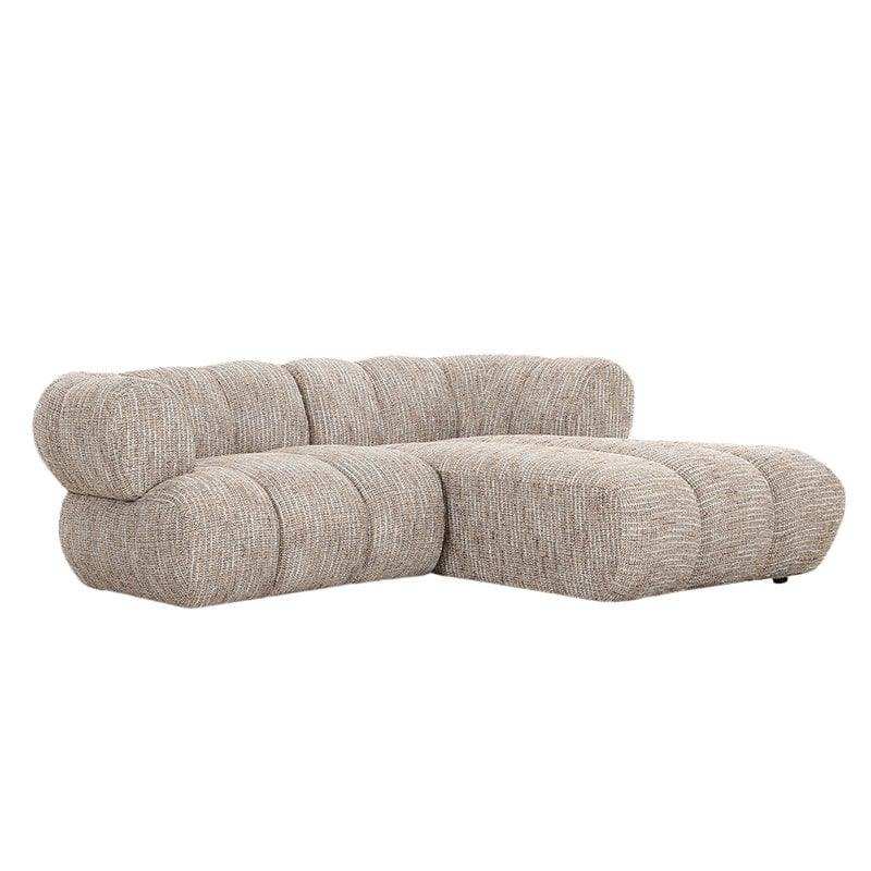 Sofa New York 2,5-Sitzer (Right Lounge) Coco - HomeDesign Knaus