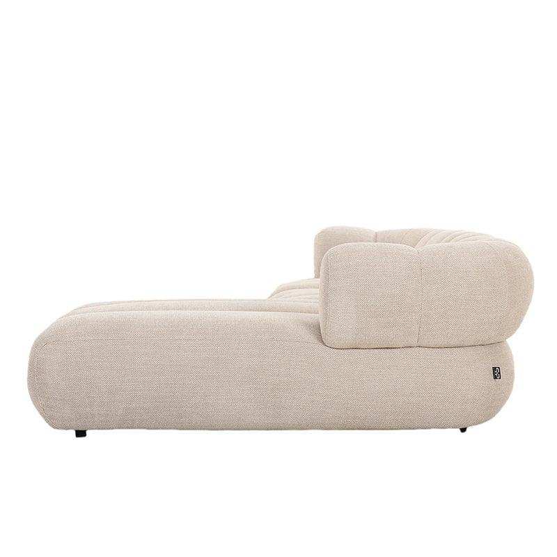 Sofa New York 4-Sitzer (Right Lounge) Beige - HomeDesign Knaus