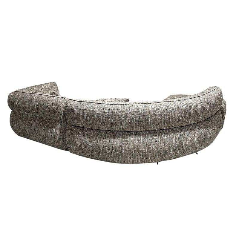 Sofa Rome 4-Sitzer (Links Lounge) + Ottomane Coco - HomeDesign Knaus
