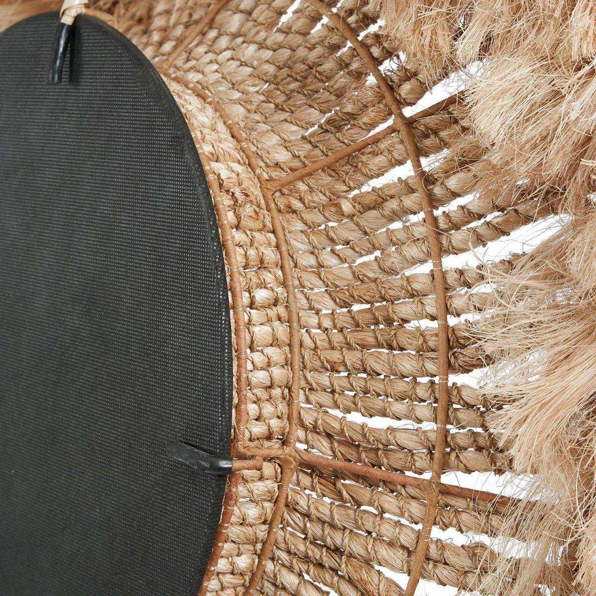 Solomon Spiegel Wandspiegel Natur 84cm - HomeDesign Knaus