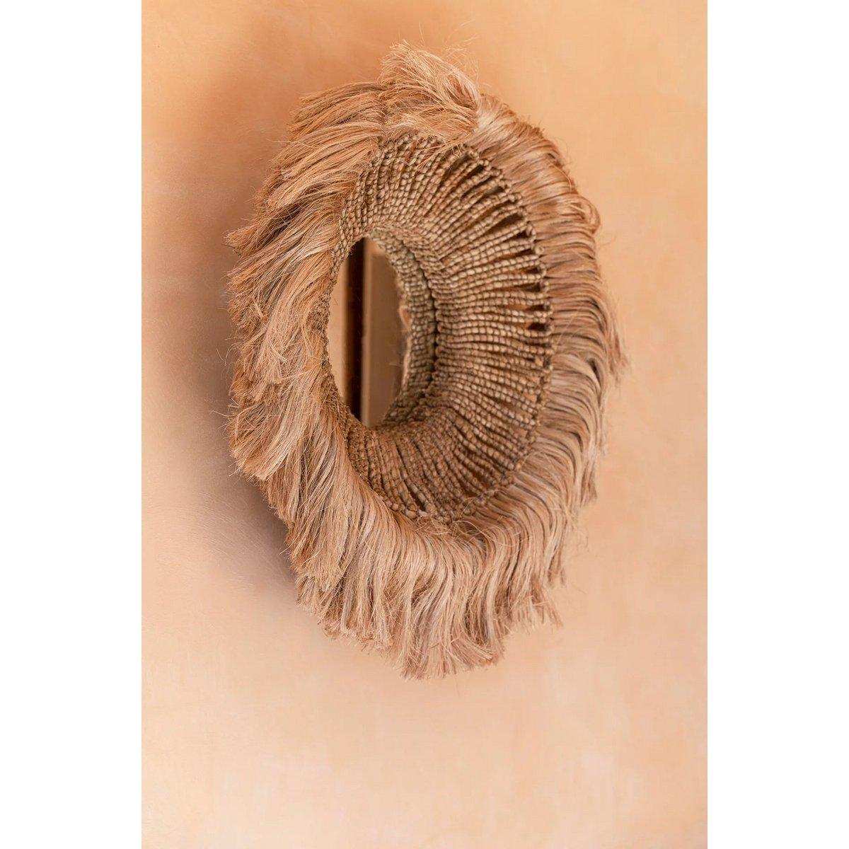 Solomon Spiegel Wandspiegel Natur 84cm - HomeDesign Knaus
