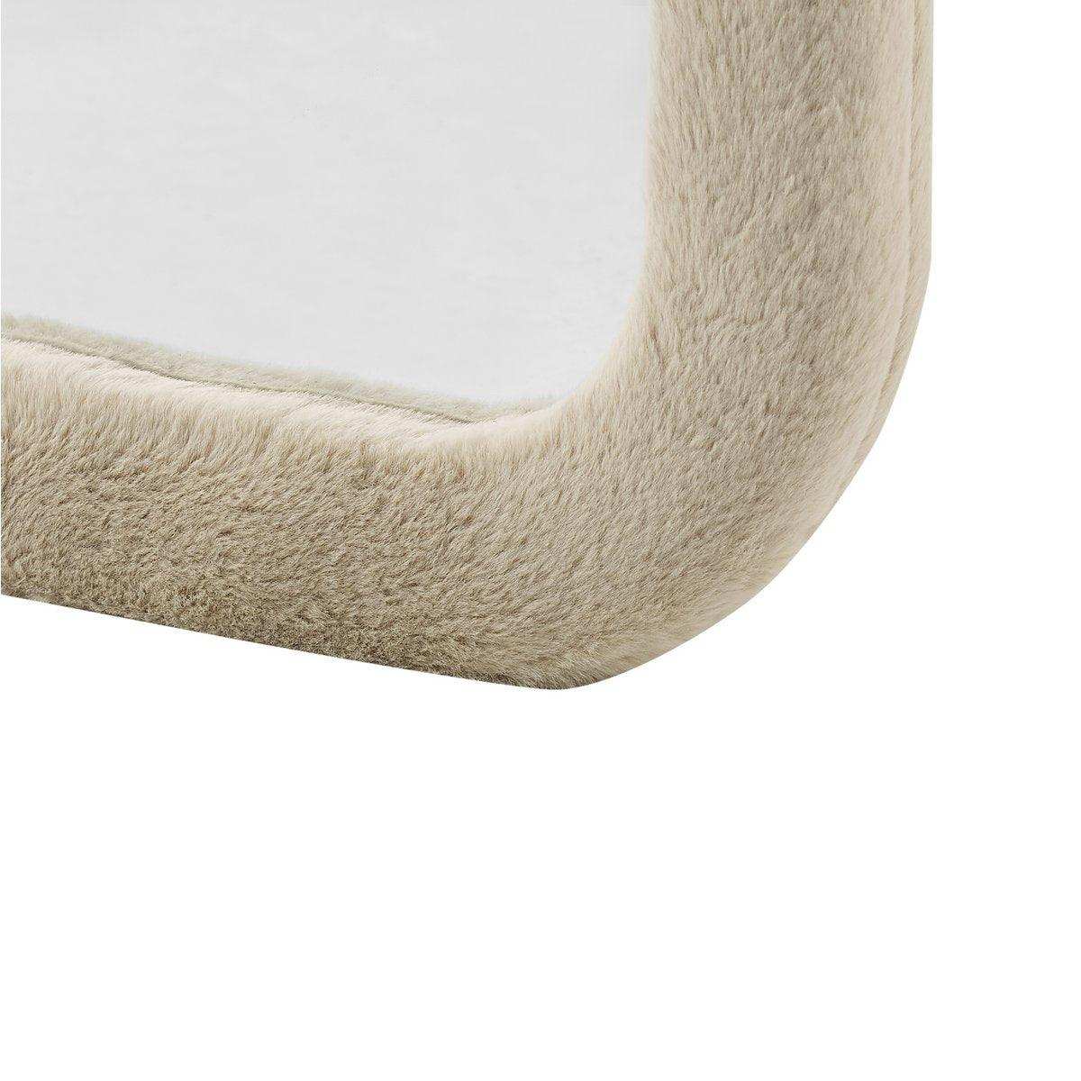 Spiegel Kunstfell Champagner 60x160 cm - HomeDesign Knaus