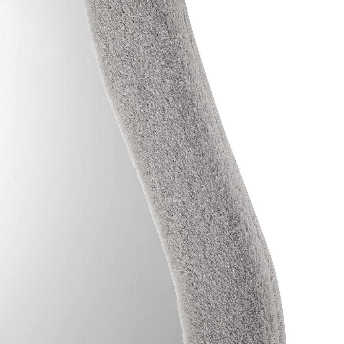 Spiegel Kunstfell Hellgrau 60x160 cm - HomeDesign Knaus